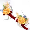 Броши 1pc модные элегантные моделируемые цветы