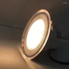 Plafoniere LED da incasso a 3 colori 110V 220V 5W 7W 9W 12W 15W Illuminazione spot da incasso Camera da letto Cucina Bagno Lampada da interno