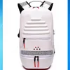 backpack Man and woman PU fashion cement crack basketball backpack outdoor Leisure splice Mountain climbing tourism student school311n