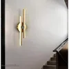 Applique murale moderne nordique créatif Led luxe chambre chevet salon fond câblage gratuit escalier lumières