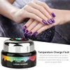 Nagellak Thermochrome Liquid Crystal Stemming Kleur Veranderende UV LED Soak Off Pedicure Gel Permanente Vernis Lak 230719