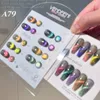 Vernis à ongles 9D Sparkly Sky Magnetic Gel Purple Blue Holographic Cat Magic Soak Off UV Magnet Art 230719