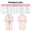 Women's Sleepwear S-XXL Bridesmaid Bride Wedding Party Robe Women Kimono Satin Pajamas Bathrobe White Champagne Bridal Robes