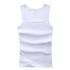 Men's Tank Tops Summer Men Casual Top Cotton Square Collar Solid Fitness Bodybuilding Sleeveless XXL Plus Size Clothes308w