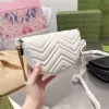 2023 Mini 4 kleuren zadeltassen designer tas zadels vrouw crossbody tas luxe cross body keten portemonnee enkele schouder lederen letters