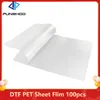 100pcs A3 Dtf Pet Heat Transfer Film Sheet For Printer T Shirt Printing Machine Direct To