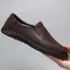 Chaussures habillées été hommes chaussures de haute qualité décontracté marque de luxe en cuir mocassins pour hommes mocassins italien respirant sans lacet chaussures bateau pour hommes L230720