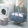 Cestas de armazenamento Cesta de lavanderia dobrável que economiza espaço à prova d'água Saco de armazenamento de roupas para sala de estar