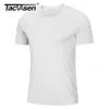 Camiseta Masculina TACVASEN UPF 50Suave Camiseta de Verão Proteção UV Pele Protetor Solar Performance Camisa Academia Esportes Lazer Pesca Top 230720