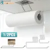 Soporte de papel higiénico colgante de 1/2 Uds., soporte de rollo de papel, toallero de baño, soporte de cocina, estante de papel, estantes de almacenamiento para el hogar