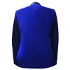 Peacock Sequin Men Suits Royal Blue Costume Homme Tuxedos For Wedding Groom Bridegroom 2 PCS Prom Slim Fit Blazers Jacket Pant Men264b