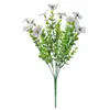 Decorative Flowers Simulated Violet Bouquet Artificial Flower Non-woven Fabric Wedding Party Decoration Home Arrangement