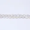 Loose Gemstones Wholesale White 20mm Flat Coin Shape Natural Freshwater Pearl
