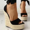 Mariage Sexy Platform Dress Brand High Heels Party Summer Ankle Wrap Shoes Sandals Women's Sandals 230720 5