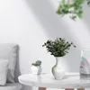 Decorative Flowers Greenery Stems Fake Leaves Olive Branches For Desktop Indoor Farmhouse