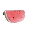 Kussen 30 cm leuke cartoon fruit knuffel zacht gevuld watermeloen kussen pop simulatie pluche meisje kinderen gift 230719