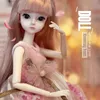 ドールズのかわいいおもちゃのメイクセットヒンジ付きジョイントドール30 cmフルメイキングトイズガールズキッズ4〜6歳のファッションギフト人形230719