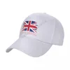 Ball Caps Baseball Cap Flaga Wielkiej Brytanii Cool Wielka Brytania UK Fani Wild Sun Shade Oight Regulowane Outdoor dla mężczyzn kobiety