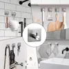 Bath Accessory Set Bathroom MaBlack Towel Racks For Wall Hanger Hooks Stainless Steel Hardware Accessories