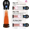 Pumpleksaker Male Penile Vacuum Electric Används för automatisk expander Booster Masturbation Device Vuxen Sexuell 230719