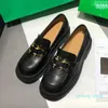 Designer Dames Jurk Schoenen Merk zachte lederen schoen Goud Horsebit Gesp Loafers Schapenvacht Lederen Laarzen Luxe Design