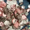 Satin Petals For Weddings Soft Flower Girl Rose Petal 100 pieces Lot260T