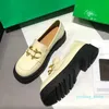 Designer Dames Jurk Schoenen Merk zachte lederen schoen Goud Horsebit Gesp Loafers Schapenvacht Lederen Laarzen Luxe Design