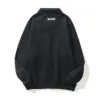 New A Bathing A Ape FOG Double Track High Street Adhesive Letter Half High Collar Sweater