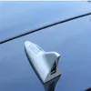 Auto haaienvin solar flitslamp antenne radio verandering decoratieve verlichting achter-waarschuwing achter achter dakvleugel led lights276Q