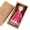 Marionnettes à la main Waldorf poupée Figure Astoria poupées avec des vêtements délicats en peluche chiffon de bon augure Surprise cadeau jouet pour 230719