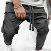 Pants Men Jogger Pantalones Streetwear Style Fitness Funness Pants Jogger z 5 kolorami mody swobodny styl332p