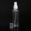 Flacone spray trasparente da 120 ml Bottiglie di plastica vuote con nebulizzatore fine 500 pezzi Vendita calda negli USA CA EU Qfltm