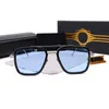 サングラス新しいディタフライト006トニースタークアイアンスタイルクラシックユニセックスサングラスメンズスクエアラグジュアリーデザインレトロメン女性メタルゴーグル眼鏡