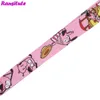 Ransitute Cartoon Dog Lanyard/mobile Phone Rope/neckband Accessories Mobile Phone ID Badge Holder DIY Jewelry Gift R546 L230619