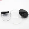 12 xRefillable Powder Pow Pote com peneira Cosmética Jar Recipiente de Jarra Portátil Sifter portátil com Cap preto 10G 20G 30G 50GGO261C