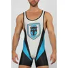 Andra sportartiklar 2023 Wrestling Singlet Triathlon Bodysuit Gym Breattable Sport Skinsuit Badkläder Maraton Kör Viktlyftning Kraftlyftning 230720