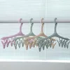 Cabides racks 8/6 clipes cabide de roupas meias de plástico clipes de secagem roupa interior à prova dwaterproof água portátil multifuncional varal acessórios do banheiro