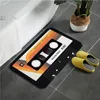 Carpets Retro Cassette Music Tape Mat Camper Carpet Bathroom Entrance Doormat Bath Indoor Floor Rugs Absorbent Anti-slip Kitchen Rug