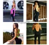 Damskie dresy 2023 One Place Sport Clothing Backless Suit Trening dla kobiet prowadzących ciasny taniecsko -gym joga set J230720