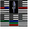 USA Flag Livesmatter Brass Gommets Police som hedrar brottsbekämpande officer Hela Thin Grey Line 3'x5 'ft257t