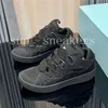 Wholesale pairs Casual Shoes for men woman lace-up Leather curb summer outdoor breathable designer sneakers multicolor thick bottom massage fashion trainers