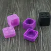 Nouveau 9 ml Silicone Dab Jar Conteneur Empilable Antiadhésif Cube Conteneur Dab Cire Huile BHO Conteneur pour Cire