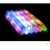 Party Decoratie 12/15/30/60Pcs Cheer Tube Stick Glow Sticks Donker Licht Voor Bulk kleurrijke Wedding Foam RGB LED LL