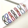 Luxury Unisex Bracelet 3 Metal Buckle Hand Chain Adjustable Mens Rope for Women Jewelry Gifts