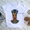 Camiseta feminina com estampa labial Black Queen Feminist New Black Girl