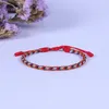 Braccialetti con ciondoli Equilibrio e armonia Fortunato nodo buddista fatto a mano Braccialetto di corda per regali da donna