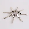 Nieuwe Vrouwen Single Prong Alligator Clip 45 mm Zilver Metalen Haarspeldjes DIY haaraccessoires voor meisjes tonen Hele 200 stuks pkg2529