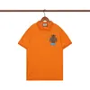 Herren Poloshirt Kurzarm T-Shirt Lose Sommer Massives halbes Ärmel T-Shirt Freizeitbetreide Asien Größe M-3x
