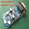 USB naar RS232 RS485 232 485 TLL Seriële poort uitgangssignaal 3 3 v 5 v 12 v microcontroller debugging Board CP2102208S