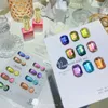 Nail Polish 9D Rainbow Cat's Eye gel Polished Magnetic Chameleon Nail gel Decal Soak Off UV gel Nail Art Treatment Clearcoat 230718